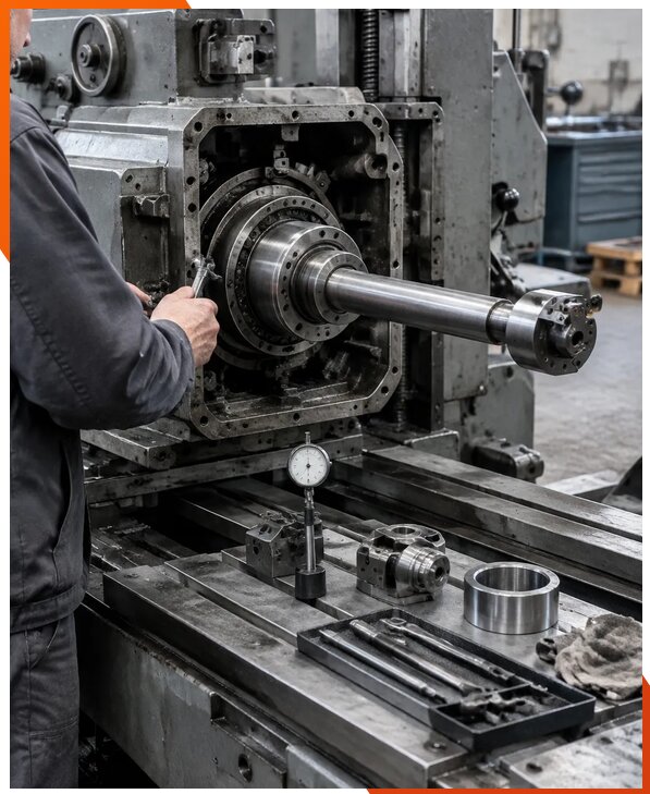 Ремонт расточных станков с выездом специалистов в Чусовой